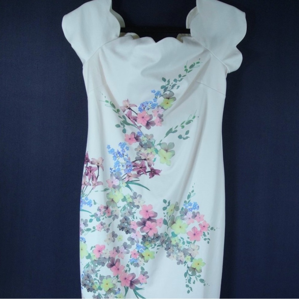 Ted Baker Strapless Dress with Pastel Floral Pattern
Seize 3 US 8 - Picture 7 of 10